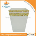 Canosa shell mosaico coleção lixo quarto amarelo lata